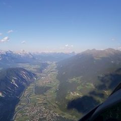 Flugwegposition um 16:08:03: Aufgenommen in der Nähe von Gemeinde Haiming, Österreich in 2326 Meter